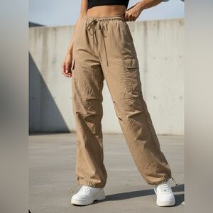 Love Tree Tan Cargo Joggers